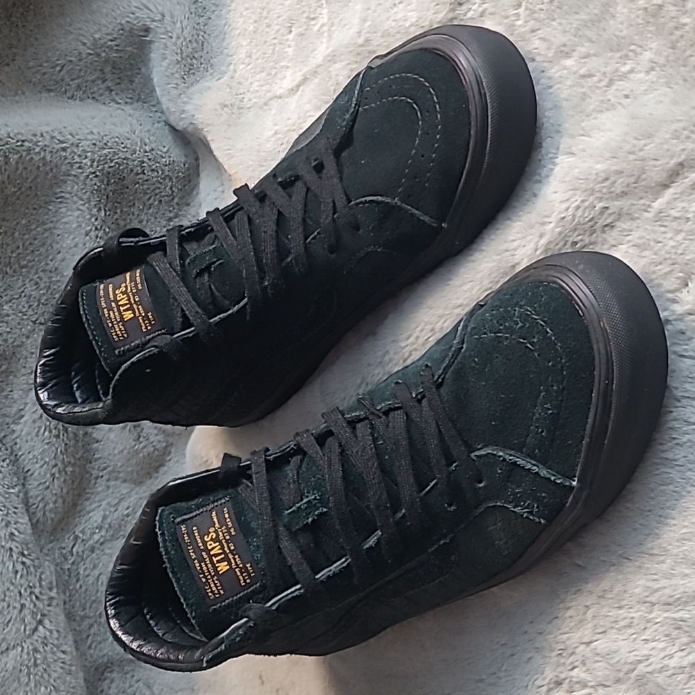 WTAPS Vans Suede SK-8 Hi Sneakers Mens Size 12 - Picture 2 of 12